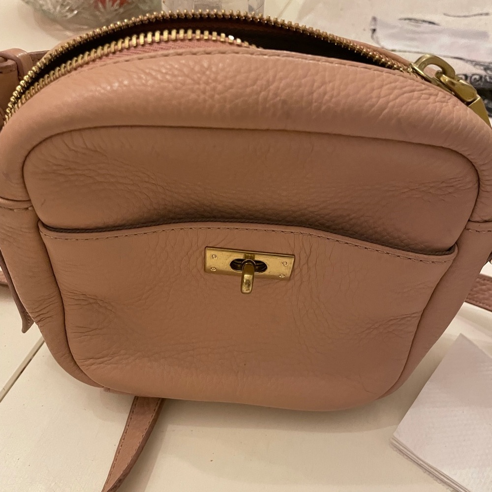 J. Crew leather shoulder